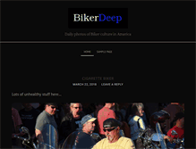 Tablet Screenshot of bikerdeep.com